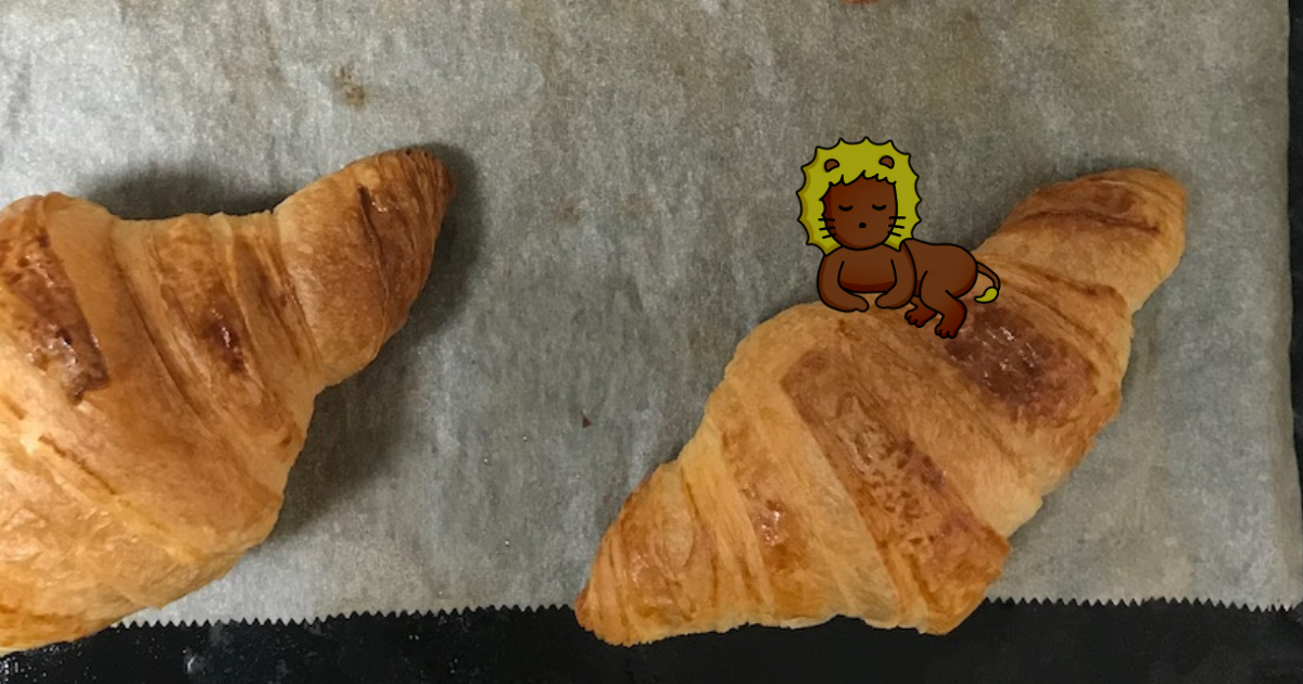 至高のピカール クロワッサン どこでもライオン