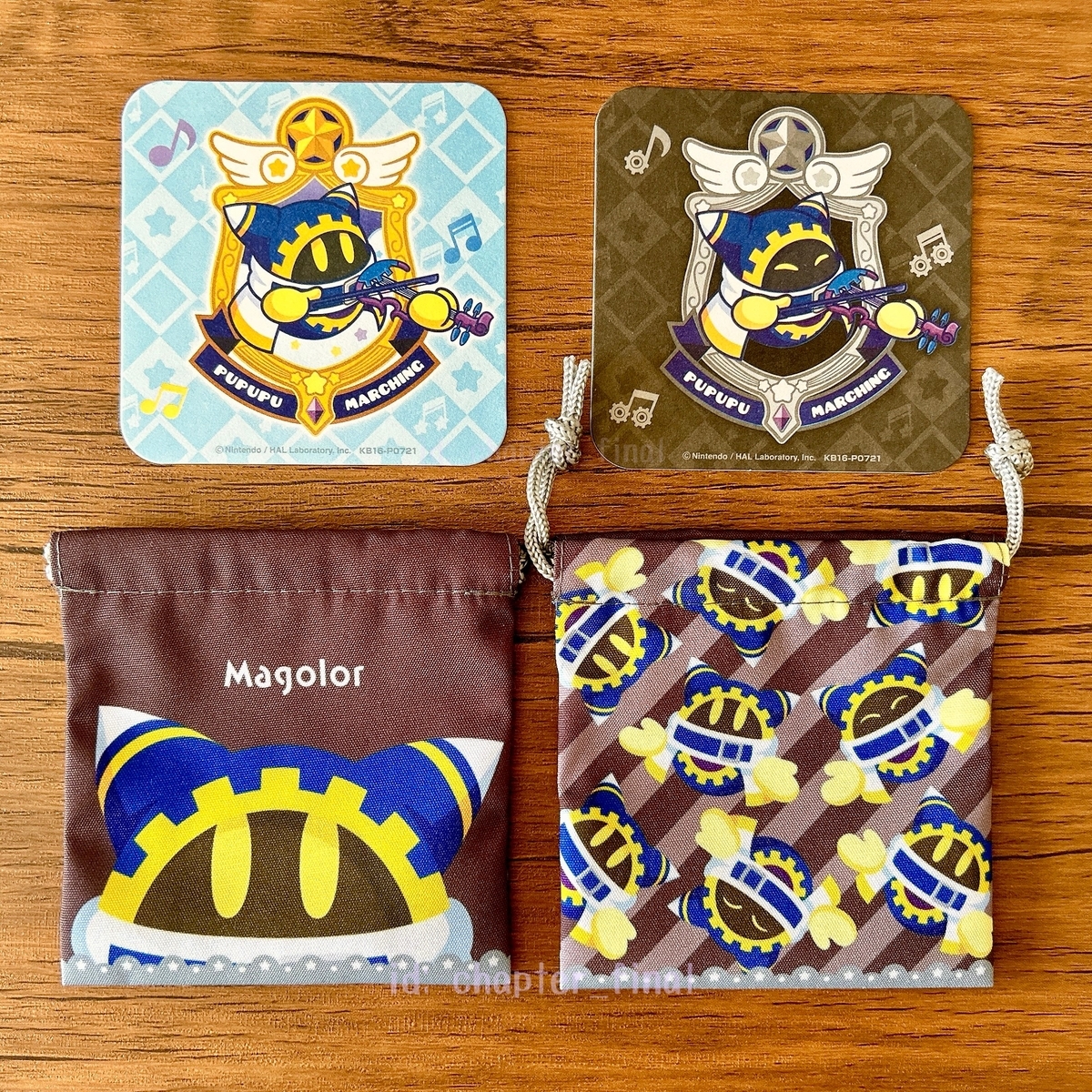 マホロア: 星のカービィ ミニ巾着ポーチ2 (グッズ紹介) - さいごのぼうけん