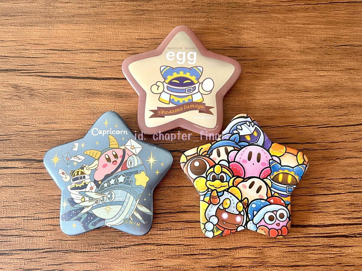 マホロア: KIRBY'S PUPUPU MARKET キラキラスターカンバッジ