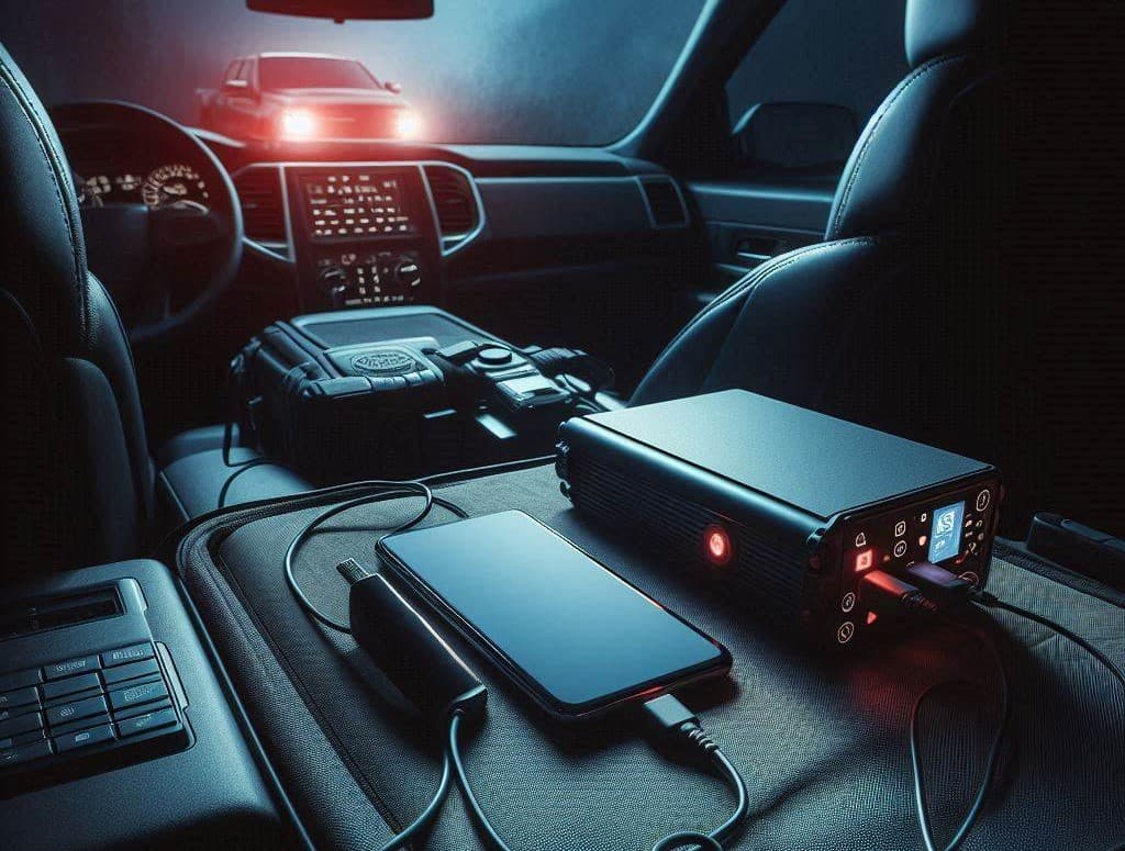 車中泊 ポータブル電源