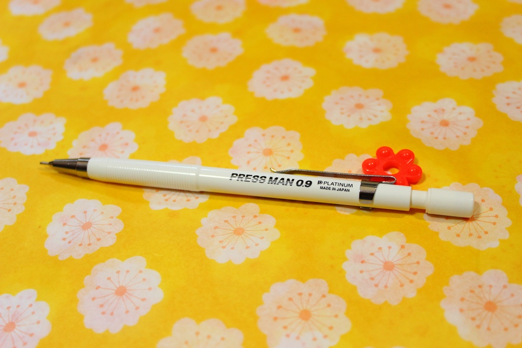 レトロで可愛いpress Man 0 9 プラチナ万年筆 Miagolare