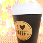 でっかいコーヒーカップ型ゴミ箱 [ Flying Tiger ]
