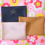 シャイニーフラットポーチ [ Daiso ]
