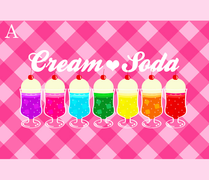 7色クリームソーダ