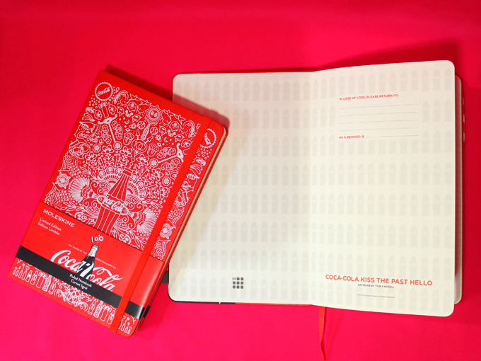 MOLESKINE(モレスキン) コカ・コーラ限定版ノートブック MOLESKINE(モレスキン) コカ・コーラ限定版ノートブック