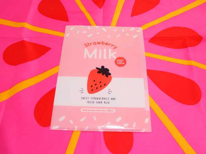 ダイソーのイチゴミルクグッズが可愛い Daiso Miagolare