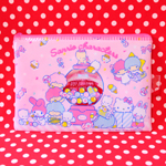 サンリオのフラットポーチが100円なのに可愛い。[ Daiso ]