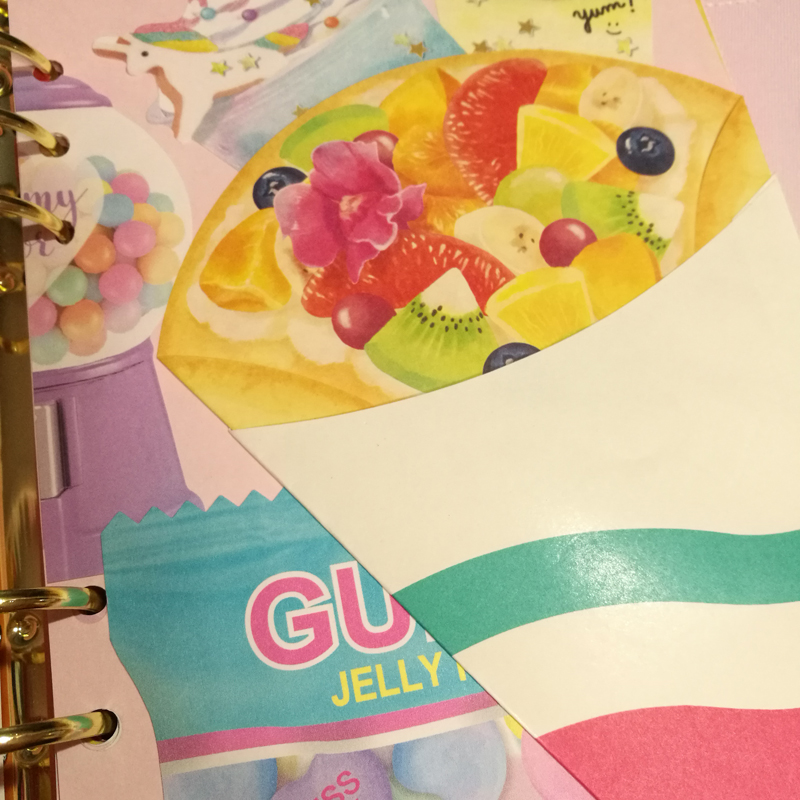 コラージュにも使える レトロで可愛いクレープ袋 Miagolare