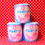 ときめき包み紙*レトロで可愛いトイレットペーパー、バンビーナ ときめき包み紙*レトロで可愛いトイレットペーパー、バンビーナ
