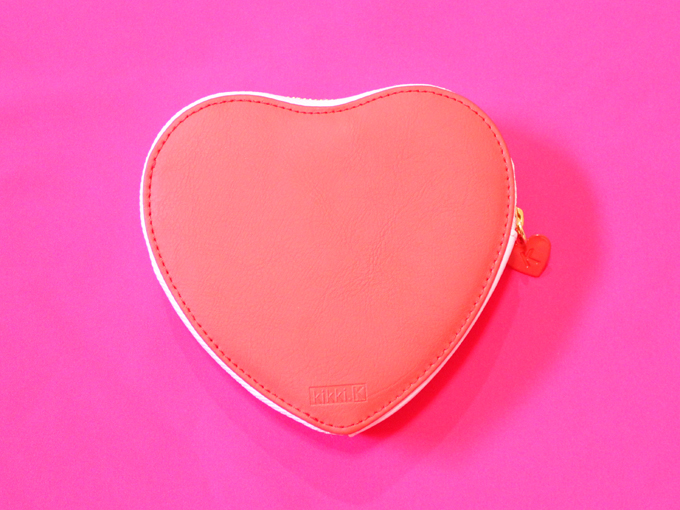 Leather Heart Coin Purse: Wonderful [ kikki.K ]