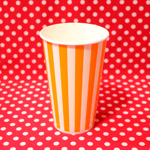 売店のアレ＊ストライプが可愛い紙コップ [ 東罐興業 ]