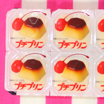 レトロ可愛いプチプリンがダイソーで買える。 [ みやけ食品 ]