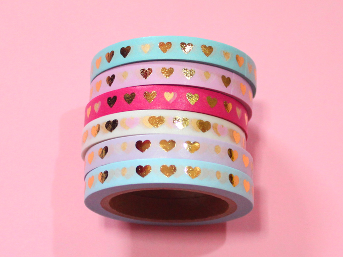 ダイソーのマスキングテープ ラインハートが可愛い Daiso Miagolare ダイソーのマスキングテープ ラインハートが可愛い Daiso Miagolare