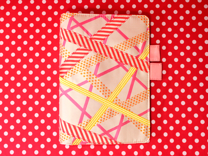 ほぼ日手帳 red×yellow mix