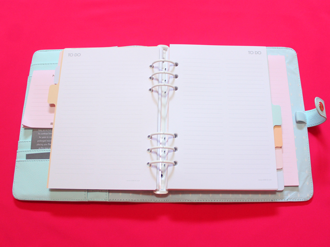 パーソナルプランナー ラージ ミント[ kikki.K(キッキケー) ]
