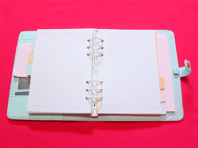パーソナルプランナー ラージ ミント[ kikki.K(キッキケー) ]