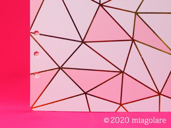 ピンクな可愛いシステム手帳のインデックス Miagolare ピンクな可愛いシステム手帳のインデックス Miagolare