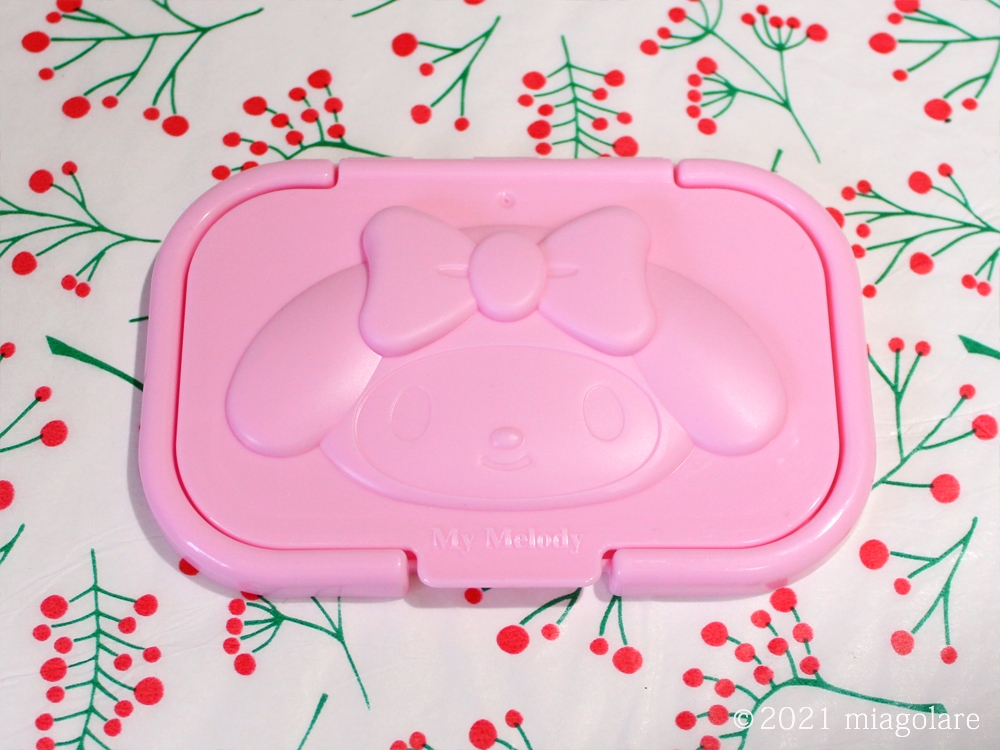 可愛いのに便利なキティ・マイメロのウエットシートのフタ