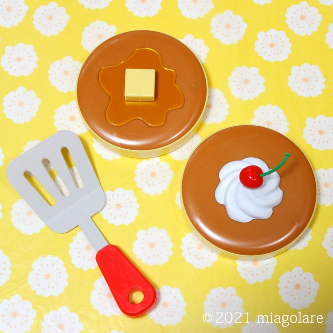 大人も食いつくセリアのままごと系おもちゃ ままごとパンケーキ Seria Miagolare