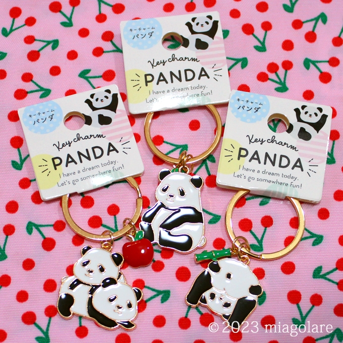 MCM パンダ好きの方必見　PANDA CHARM/パンダチャーム BIRTHDAY BAR（バースデイバー）の「Panda charm パンダチャーム