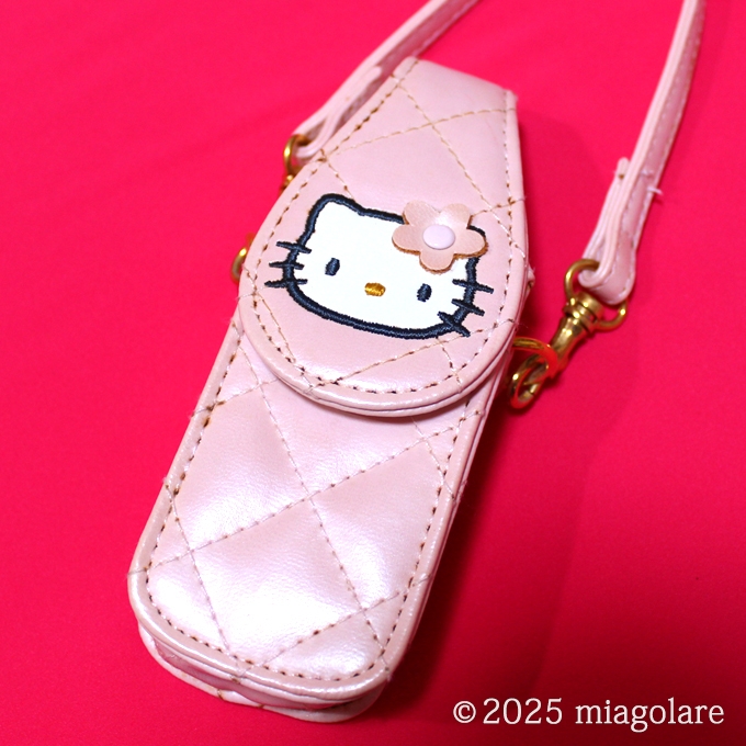 HALLO KITTY ハローキティ ピンクキルトシリーズ 携帯電話ケース［Sanrio(サンリオ)］