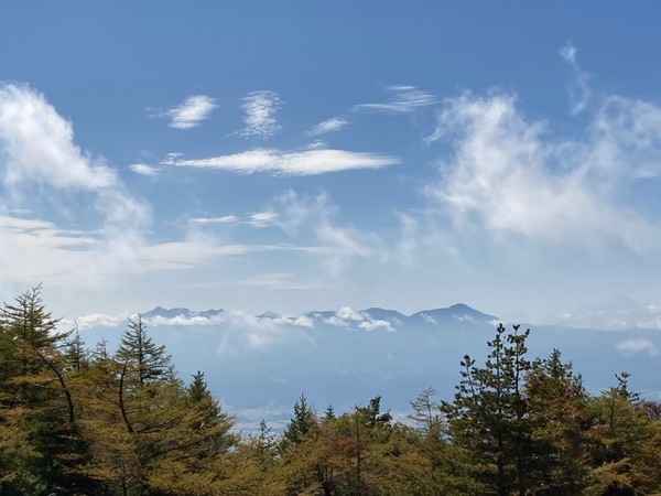 八ヶ岳の大展望