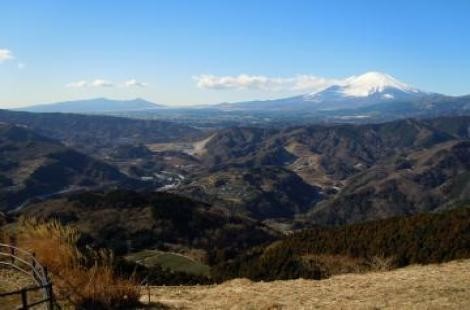 大野山から富士山