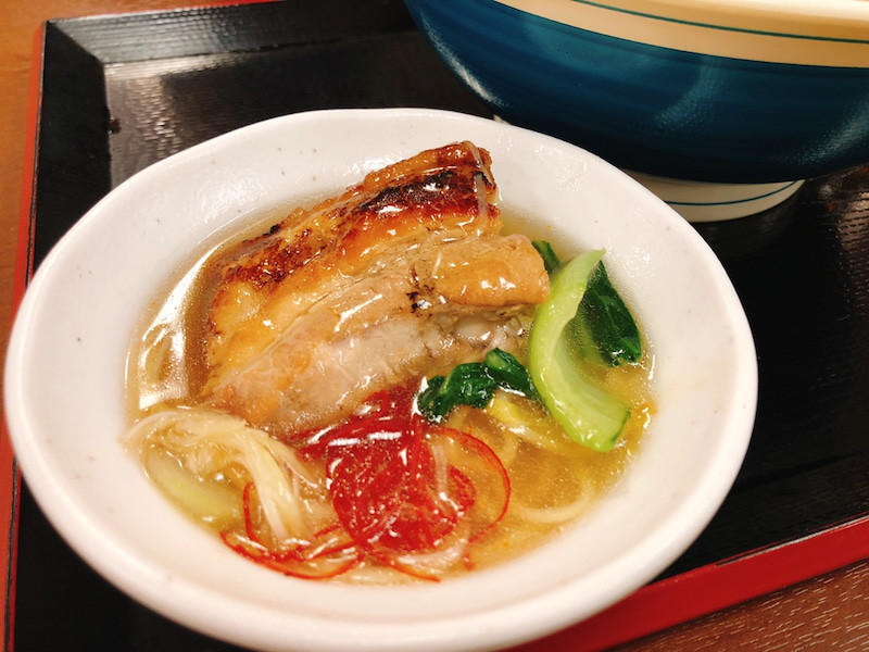 高尾山温泉の角煮ラーメン