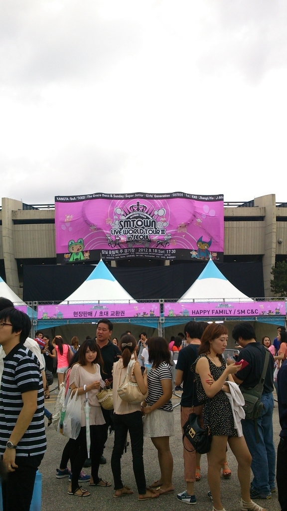韓国旅行記1人旅2012年】SMTOWN LIVE WORLD TOUR Ⅲ in SEOULに