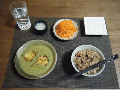 ズッキーニスープ1st。