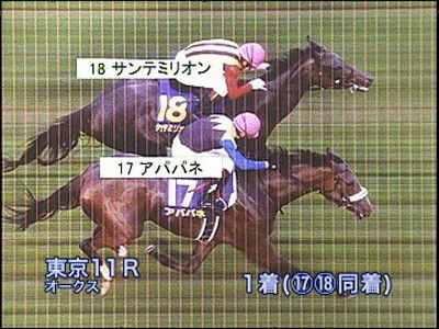 オークス写真判定_2010 画像