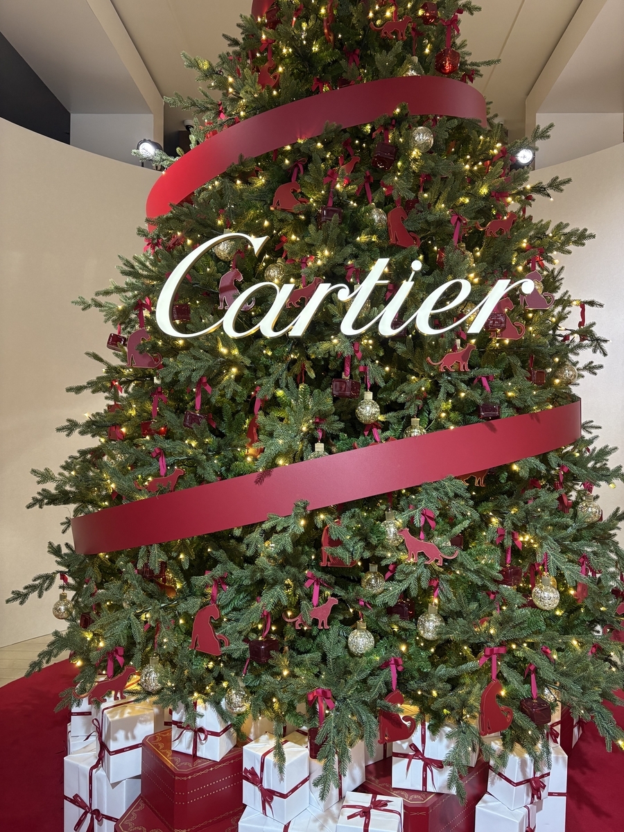 まだまだクリスマスを探しに…【Cartier THE ART OF GIFTING】 - おなか