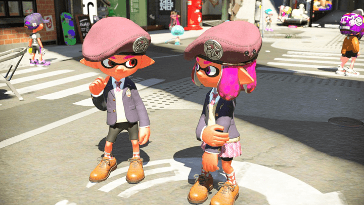 スプラ2 イカヤキチップのギアでオシャレな秋のコーデ Part37 Fromピクセル