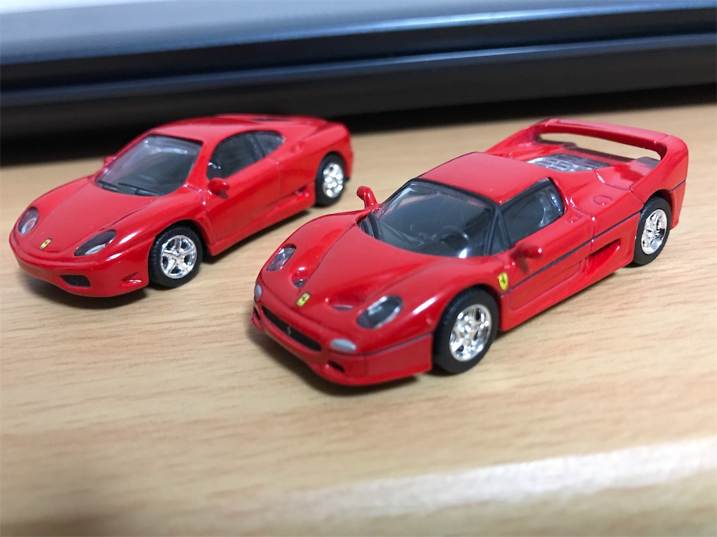 ダイドーデミタスのフェラーリミニカーキャンペーンって覚えてる人いる