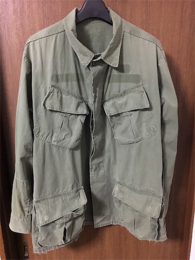 ジャングルファティーグジャケット4THを買った。[高騰しまくり