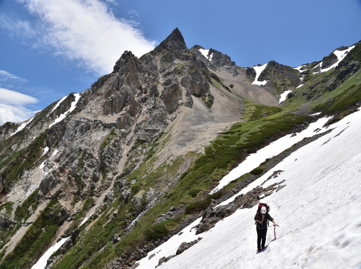 棋士/作家遺品 マウンテンハット 1950~80年代登山バッチ48点付きラビット 北アルプス】白馬岳「大雪渓からお花畑へ！」テント泊登山のポイント