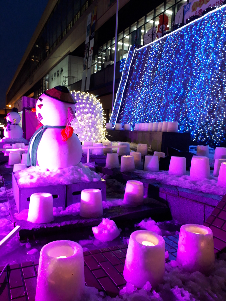 もりおか雪あかり19の初日 今年は雪が少なすぎて大ピンチ 2月の盛岡はスノーマジックファンタジー ブラモリオカ もりおか雪あかり19の初日 今年は雪が少なすぎて大ピンチ 2月の盛岡はスノーマジックファンタジー ブラモリオカ