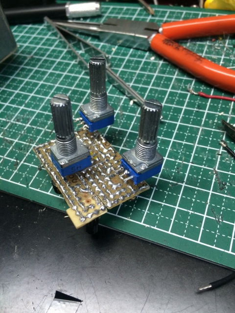 OCC24WP1ym785)自作OCDコンプリート（出力側バッファ付） OCD風自作基板