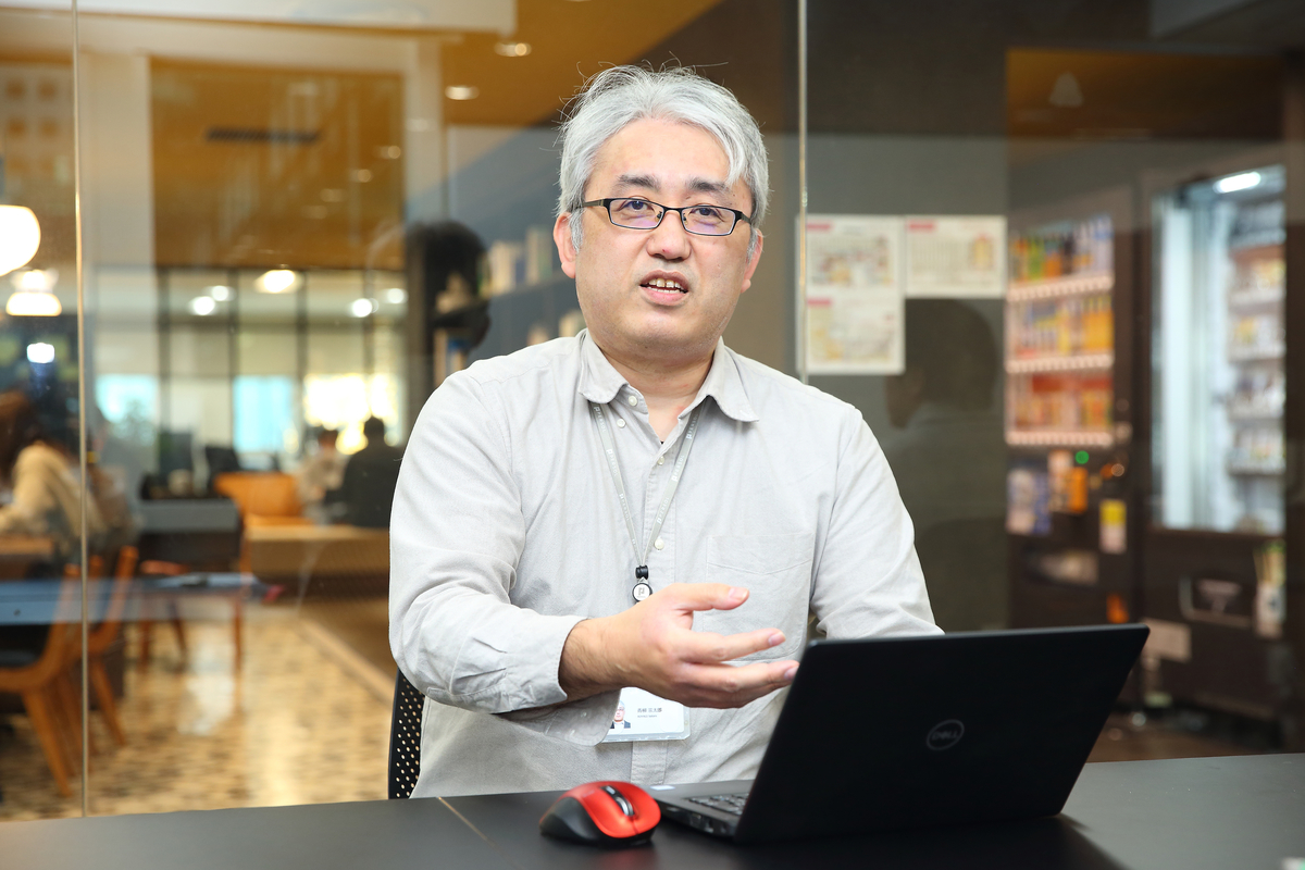 インフラ基盤統括部 システム共通BITA部 IT基盤グループ リードエンジニア 青柳 宗太郎