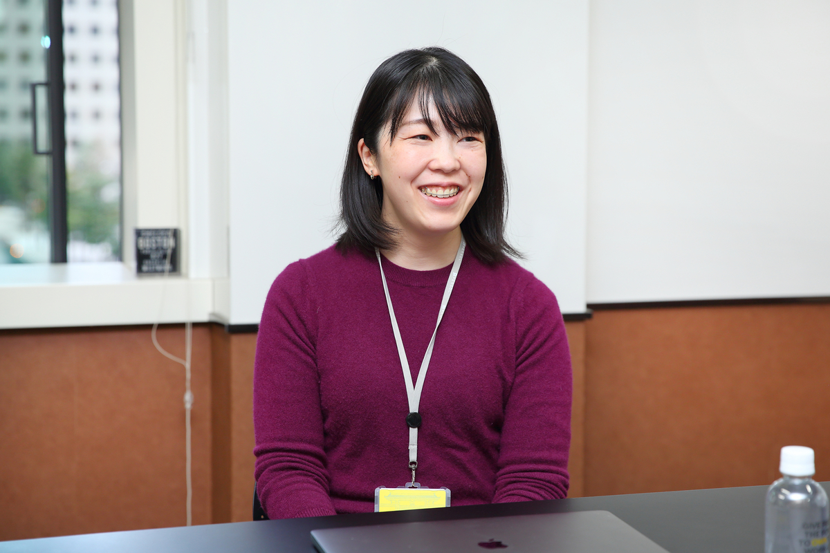 エンジニアリング統括部 UXデザイン部 デザイン第1グループ デザイナー　田中 裕子