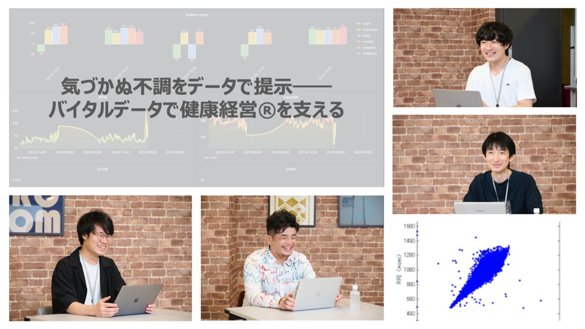 気づかぬ不調をデータで提示――バイタルデータで健康経営®を支える