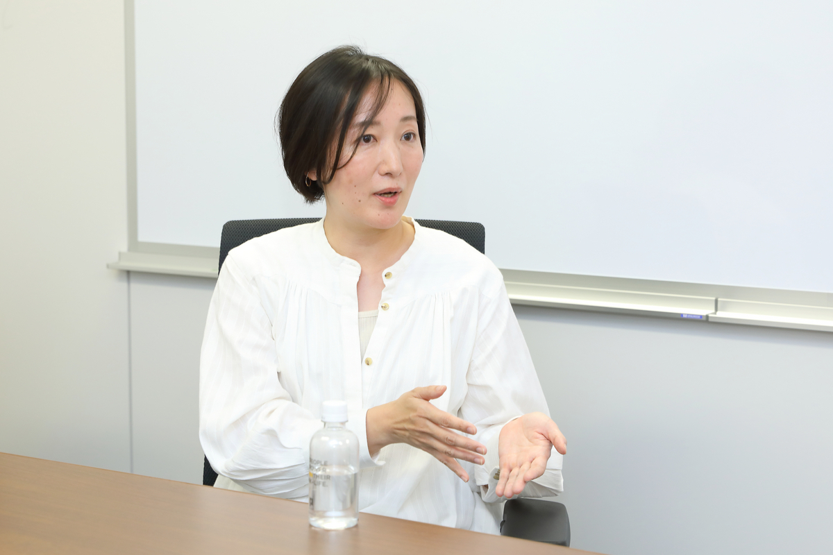 プラス事業部 企画統括部 業務企画部 プラス企画1グループ アシスタントマネジャー 羽柴 摩耶子