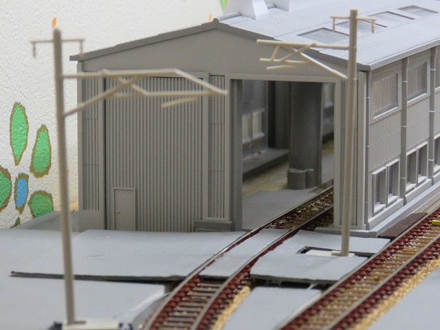 【専用ページ】nゲージ自作レイアウト 鉄道模型 nゲージ》 自作高架線側壁設置 Self-made overhead