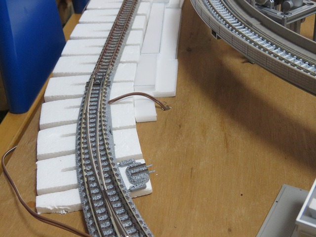 Nゲージレイアウト】勾配区間の地形製作 その5 - CHIBA TRAIN NET