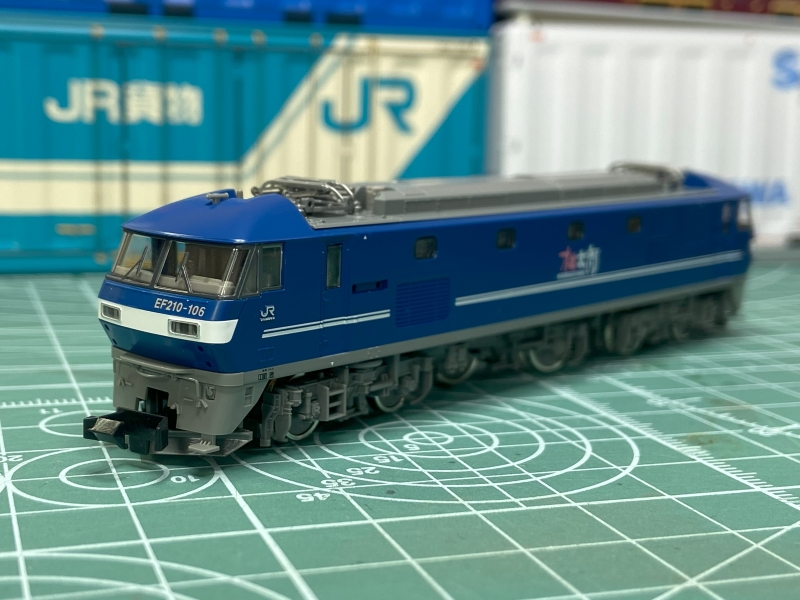 TOMIX EF210－100番台／新塗装 入線整備完了 - NEW CHIBA