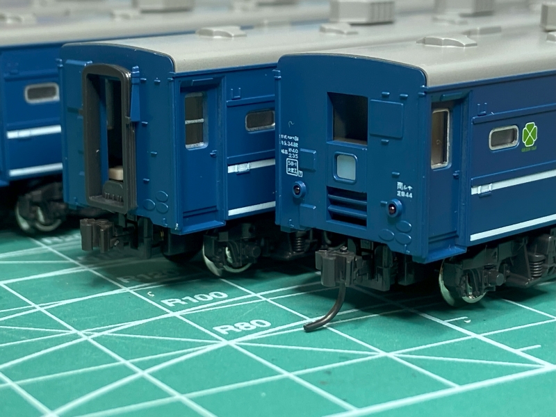KATO スロ81系／中間連結器のナックルカプラー換装 - NEW CHIBA