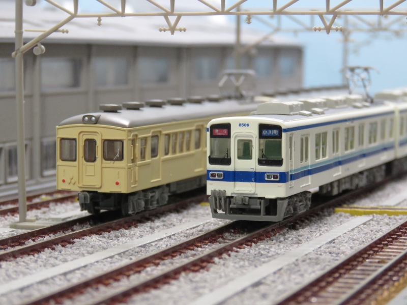 【ジャンク】東武7300系・7800系・7820型 鉄コレ 11両(動力車アリ) 東武商事、鉄コレ7820型標準色と7800型セイジクリームを再販