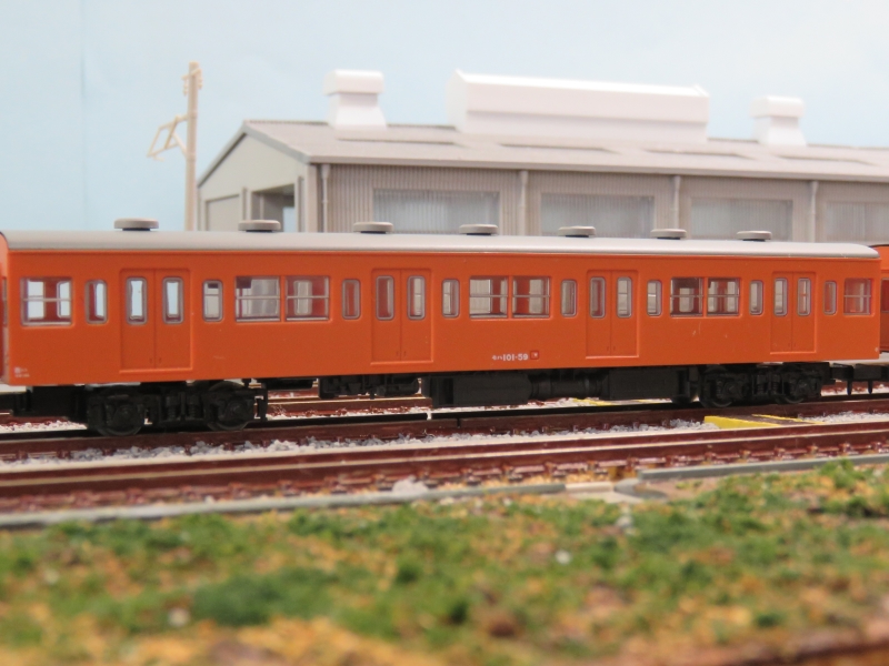 国鉄番号板クモハ１００−１３５掘り字 鉄コレ】101系 - NEW CHIBA TRAIN NET
