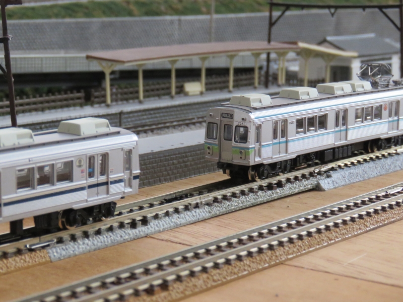 レイアウト】ゆうづる駅構内側線、ギャップの設置(通電区間制御 レイアウト】ゆうづる駅構内側線、ギャップの設置(通電区間制御