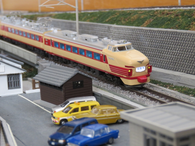 KATO 動力車追加分／減磁板設置（コアレスモーター対策：485系